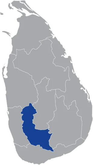 Sabaragamuwa Province Map